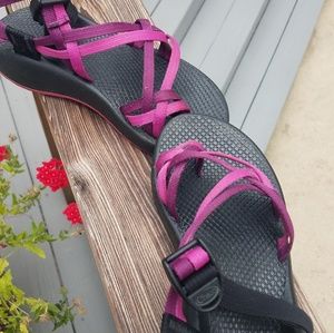 Chacos pink and purple